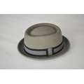 Gray Wool Felt Lady Hat